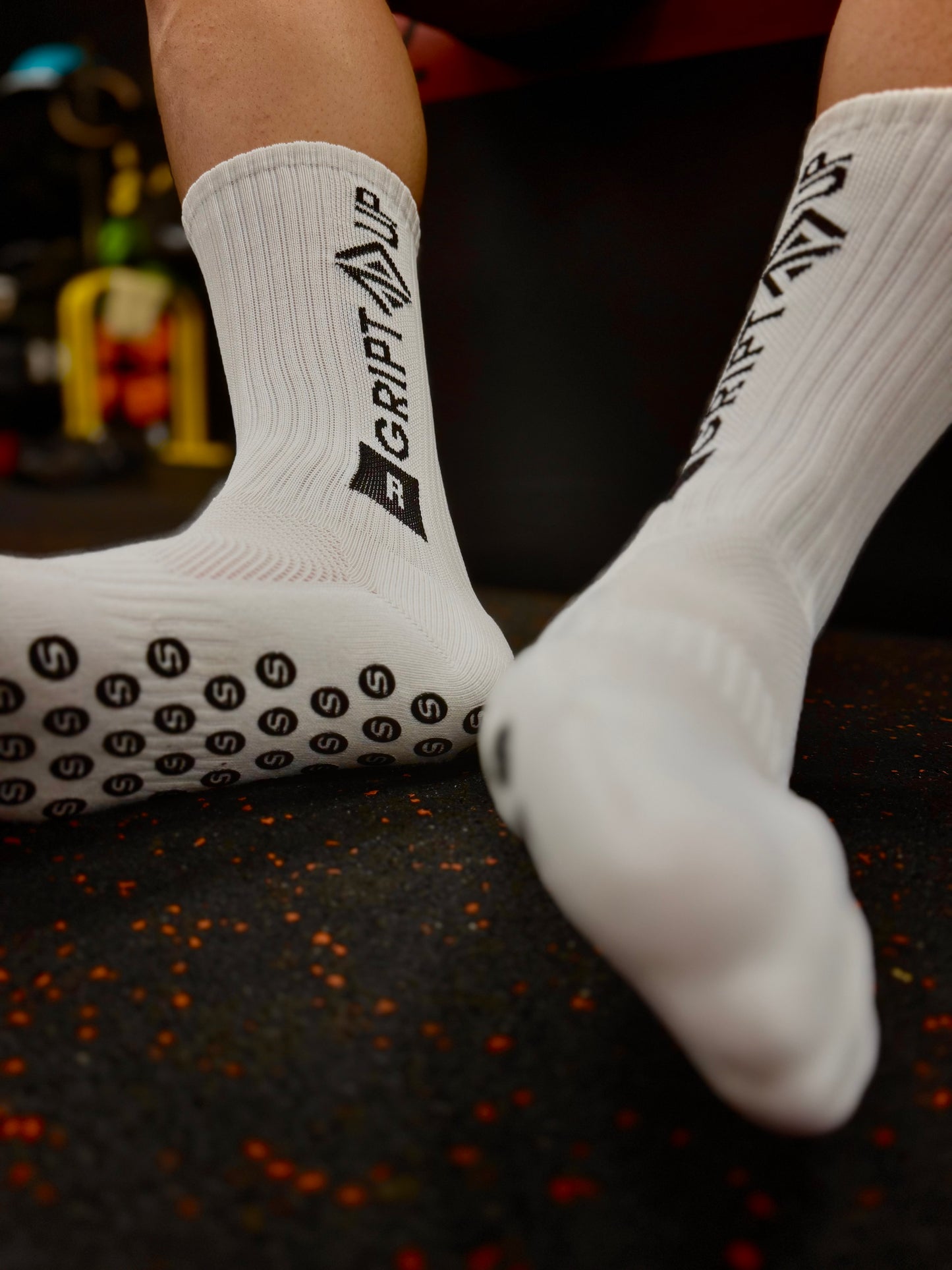 GRIPT UP Grip Socks - White